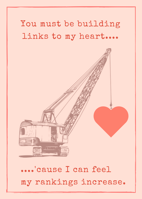 valentine card for seo