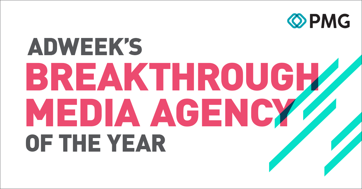PMG named 2021 Breakthrough Media Agency of the Year