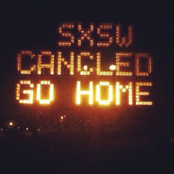 This is how most Austinites feel every year when SXSW rolls around.