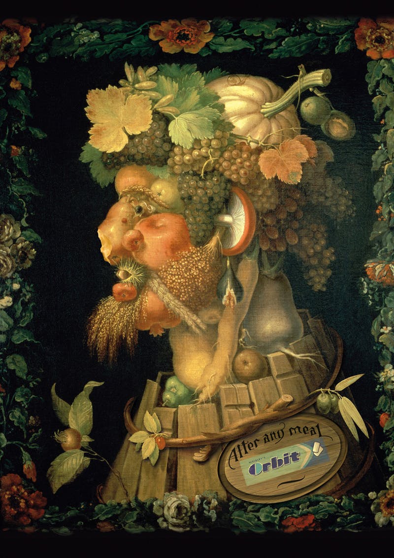 The Print Ad titled Orbit: Arcimboldo was done by Mark BBDO Prague advertising agency for Orbit . It was released in Feb 2008.