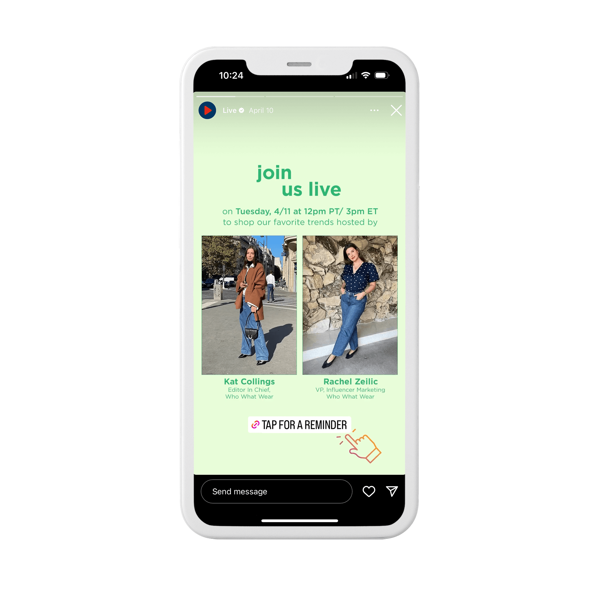 PMG Live-Shopping Pick-Right-Host