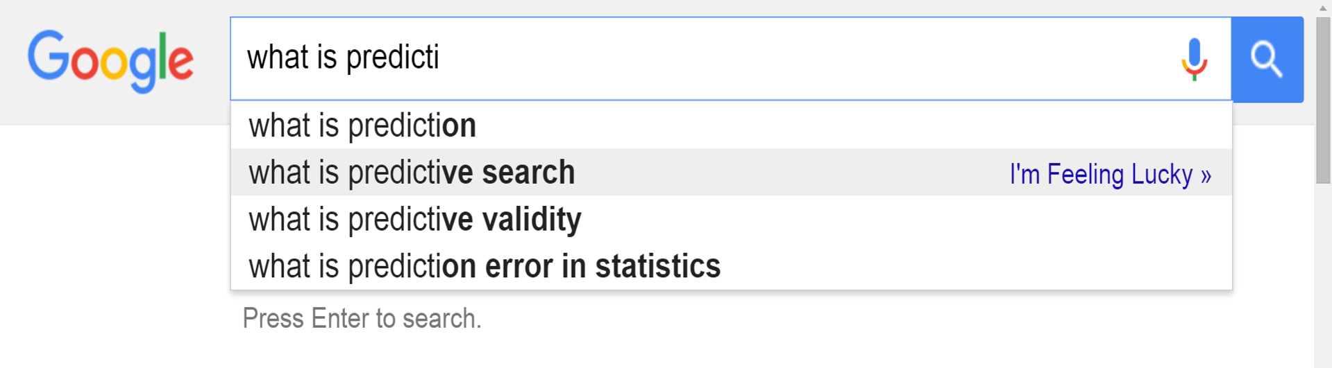 What is Predictive Search?
