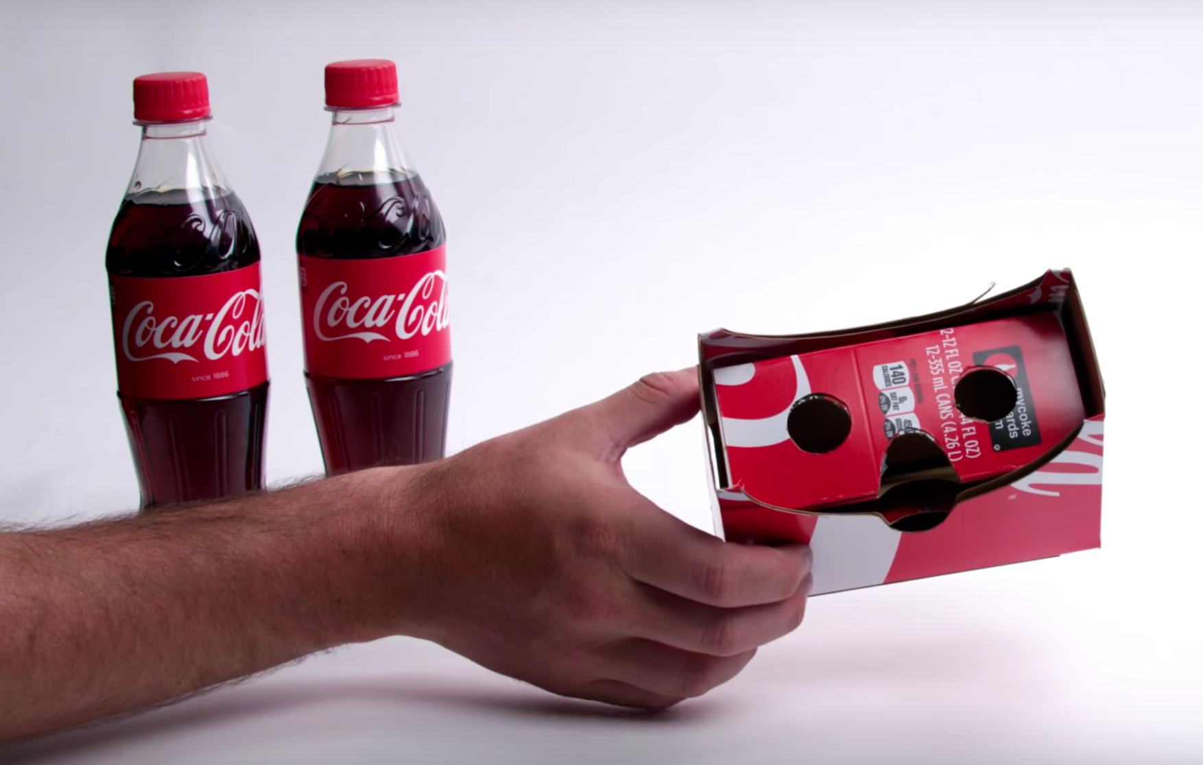 Coca-Cola VR-cardboard