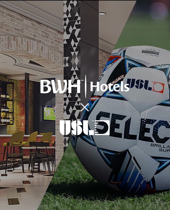 PMG Strikes Landmark Sports Partnership Between BWH® Hotels & United Soccer League