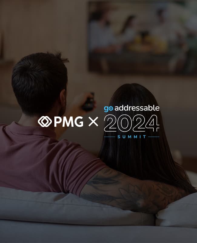 Addressable TV Takes Center Stage: PMG’s Sam Bloom to Keynote Go Addressable Fall Summit