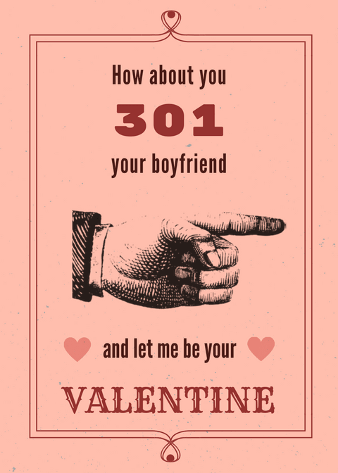 Valentine Card for SEO